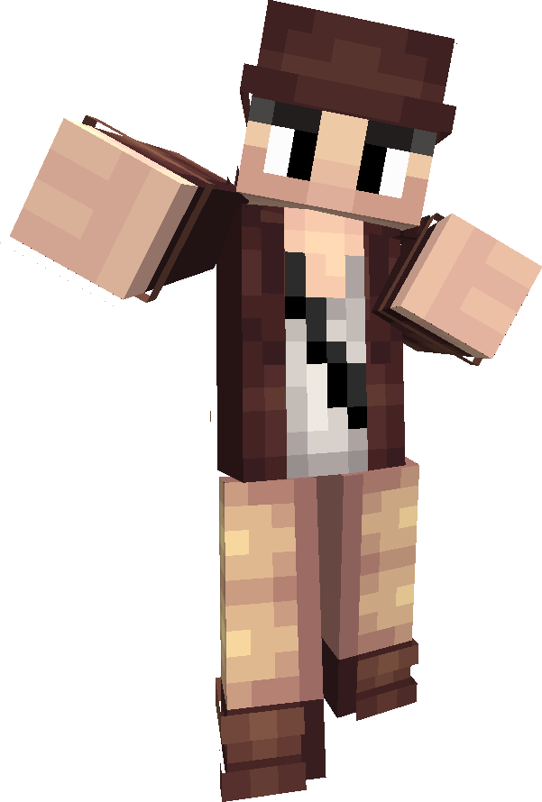 Render skina mężczyzna